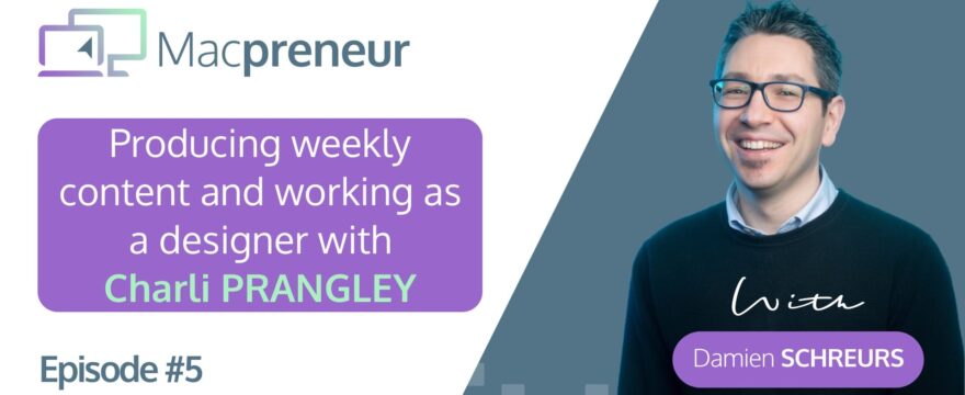 MP005: Producing weekly content and working as a designer with Charli Prangley